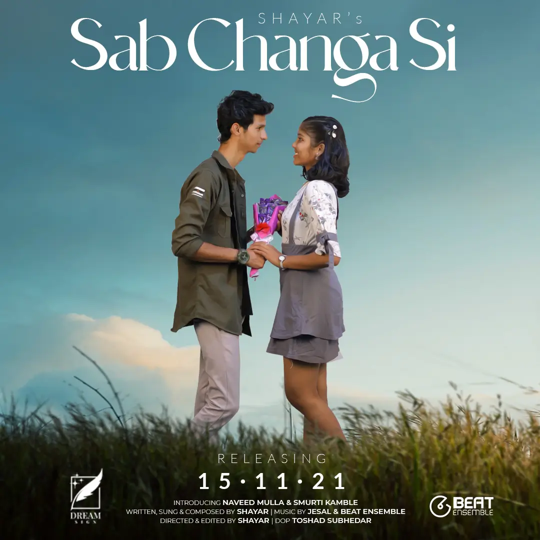 Announcement artwork for the song Sab Changa Si