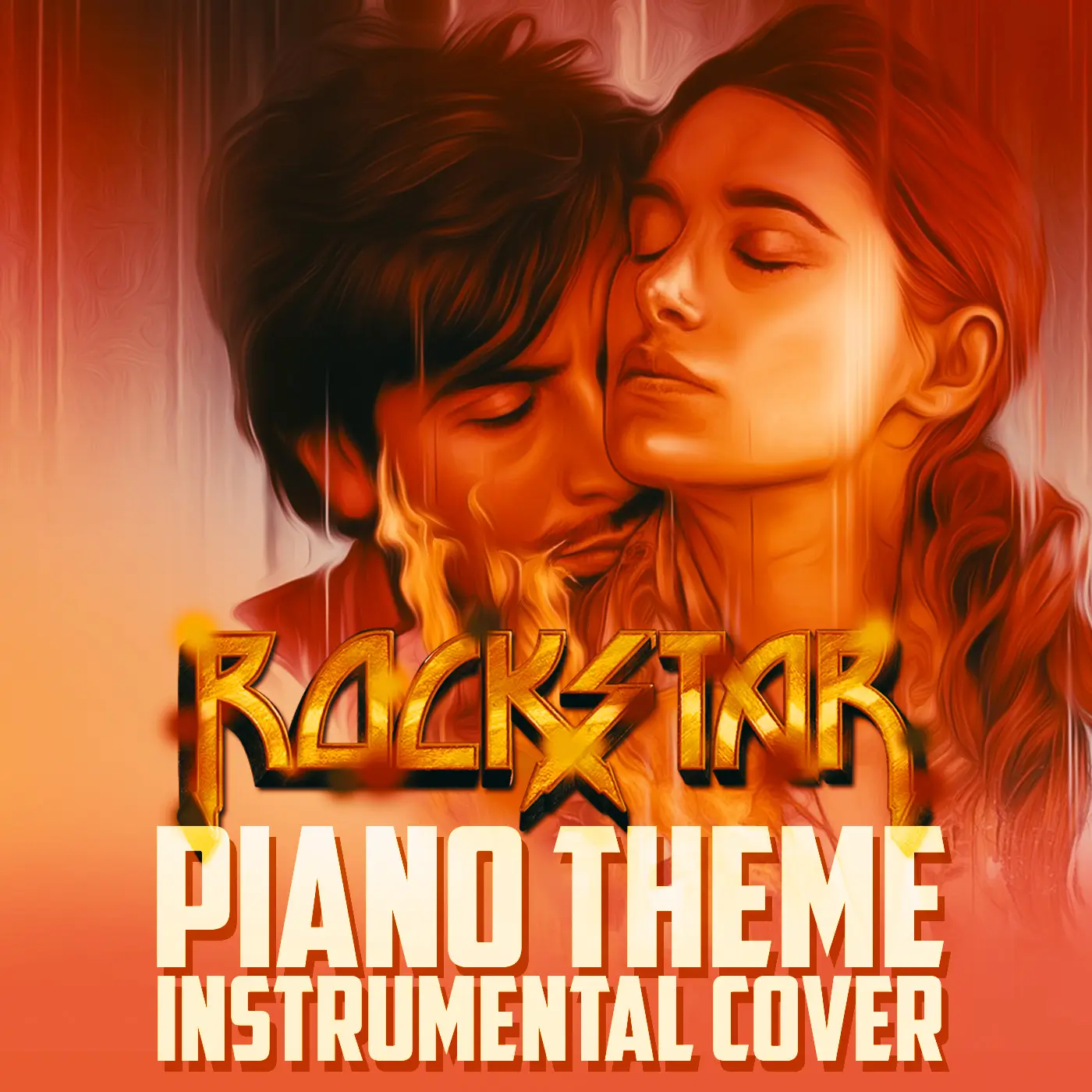 Artwork for the instrumental cover of Rockstar Theme