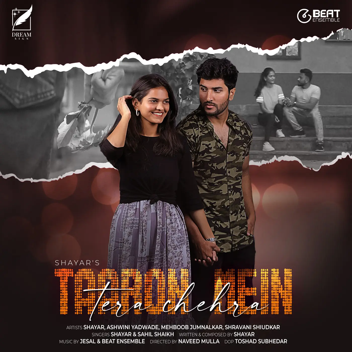 Artwork for the song Taaron Mein Tera Chehra