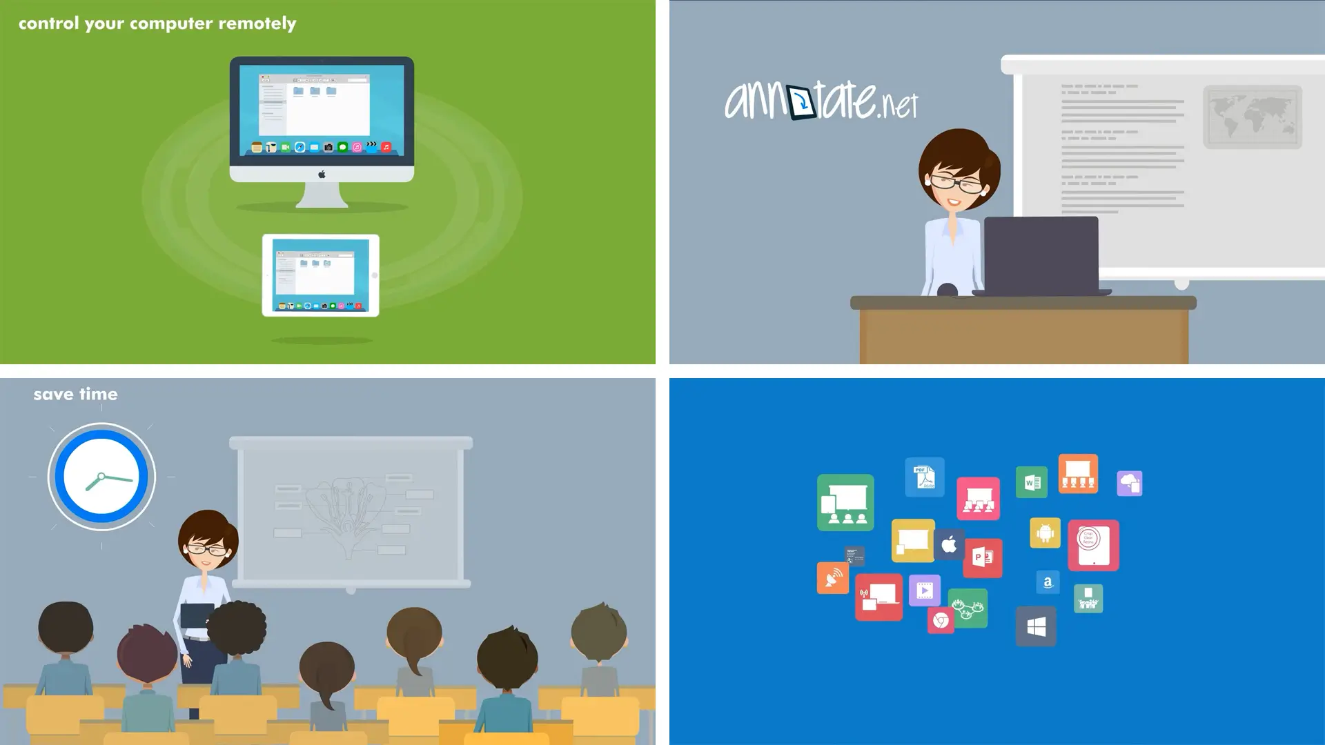A few stills from the Annotate video
