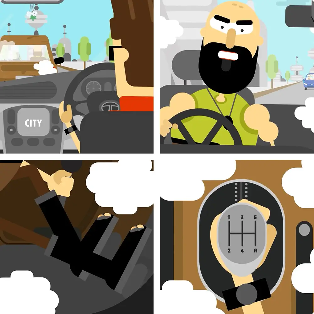 A few shots of the interior from the video